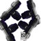 Suinga Pack 4 Te Polietilene 25mm per Tubo di Polietilene 25 mm | Accessorio PE con Certificato Aenor | Irrigazione e Idraulica, nero