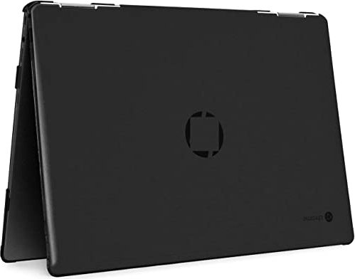 mCover Hard Shell Case for late-2020 14 HP Chromebook X360 14C-caxxxx Series laptops (NOT Compatible with Other HP Chromebook) (Black)