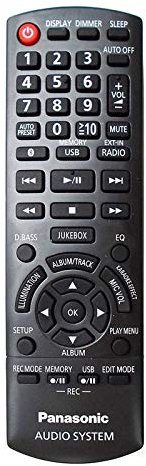 Genuine TX-58JX800BZ Remote Control Compatible with Panasonic TX-58JX800BZ 58 Smart 4K Ultra HD Android TV