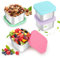 4Stück Snack-Behälter, 180ml 304 Edelstahl Metall Soße Lebensmittel Lagerung Box Container Mit Silikon-Deckel, Wiederverwendbare Kleine Tragbare Auslaufsicher Food Lunch Boxen Set, Leicht zu Öffnen