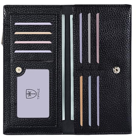 Tipmile Slim Wallet for Women, RFID Blocking Credit Card Holder