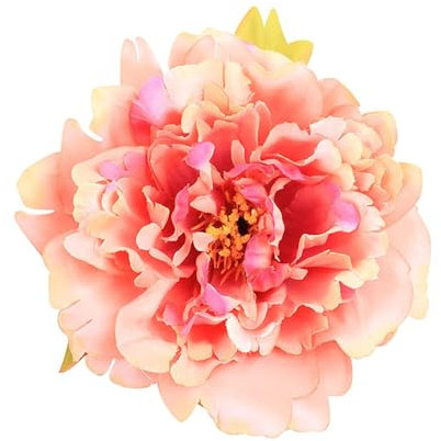120mm Broches à Fleurs En Tissu Délicat Pour Mariage Sur La Plage Épingles à Revers Faites à La Main Pour Femmes Et Filles Vêtements Accessoires Décoratifs Pour Cheveux Cadeaux (rouge-orange)