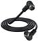 HTGuoji Right Angle S-Video Mini DIN 9-Pin Male to Male Audio/Video Cable, Double 90-Degree, for TV, Receiver, Monitor, Projector (1.5 meter/5FT)