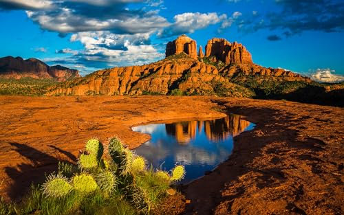 Puzzle für Erwachsene 2000 Teile Sedona Cathedral Rock 70x100CM