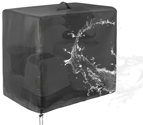 Poolpumpe Abdeckung - Pool Sandfilteranlage Abdeckhaube | Schwere Ausführung Poolpumpe | Poolfilterabdeckung | Sandfilterabdeckung | Poolfilter Winterabdeckungen Für Außeneinheiten