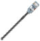 kwb SDS plus HB 44 Hammerbohrer Ø 10 mm (Länge 260 mm, hochtemperatur gelötete hartmetallschneide)
