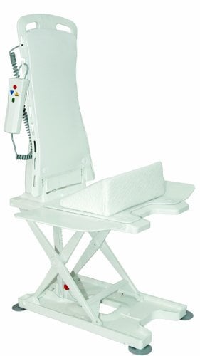 Drive Medical Bellavita Bath Tub Lift with Cover, Classic White