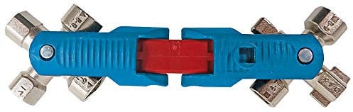 Schuebo Schaltschrankschlüssel SubMaker Quadro Plus (Innenvierkant-, Doppelbart-, Innendreikant-Schlüssel) 400669