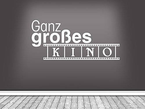 KLEBEHELD® Wandtattoo Ganz großes Kino