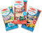 Sinoeem Melissa & Doug Bastelset aus Holz, Flugzeug, Zug und Rennauto