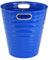 Waytex 931075 - Papelera de escritorio azul - Papelera de plástico de diseño moderno para oficina, dormitorio, baño, capacidad 12,5 L, color azul