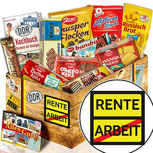Geschenke mit Gebäck/Ost Box/Rente/Geschenk bald Rentner