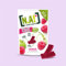 N.A! Nature Addicts - Sachet de Fruit Sticks Framboise 40g - 100% Issu - Sans Sucres Ajoutés, Sans Édulcorants ni Conservateurs - Refermable à Emmener Partout -