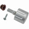 Türgriff Türdrücker Tür Türklinke Türknauf Bad Wohnwagen Wohnmobil Caravan Boot Silber 7 x 7X 28 mm