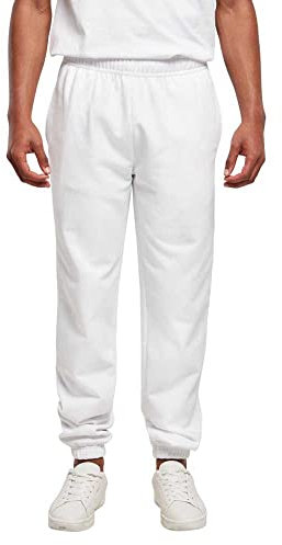 Build Your Brand Pantaloni Sportivi Basic Uomo, Bianco, M