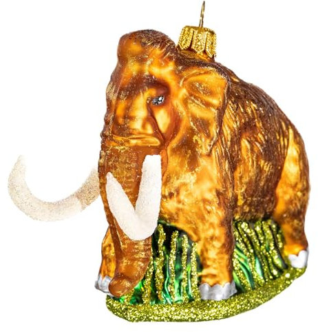 Holyart Mammut, Weihnachtsbaumschmuck aus mundgeblasenem Glas