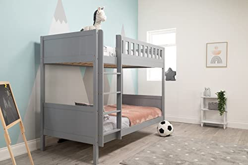 Flair Louis Wooden Bunk Bed - Grey