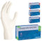 200x ARNOMED Einweghandschuhe Weiß, Einmalhandschuhe M, Handschuhe Einweg 200 Stück/Box, Gummihandschuhe puderfrei, latexfreie Nitrilhandschuhe in S, M, L & XL, Putzhandschuhe, Koch-/Küchen-Handschuhe