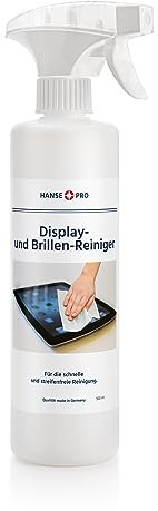 HANSE PRO Displayreiniger, 1 x 500 ml I Bildschirm-Reiniger I Screen Cleaner I ideal für Monitor, PC, Computer, Tablet, Smartphone, Notebook