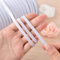 10m x 6mm - 1/4 White Quarter inch 8 Cord Flat Elastic Band for Sewing DIY Mask, Arts and Crafts, Dressmaking, Haberdashery and Clothing Material 10 Meter 11 Yard