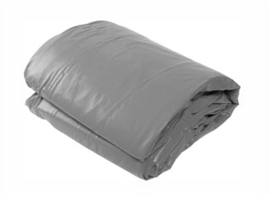OKU Poolfolie Rechteck für Beckentiefe 1,5 m mit Keilbiese P3, Farbe:grau, Größe:7.00 x 3.50 x 1.50 m