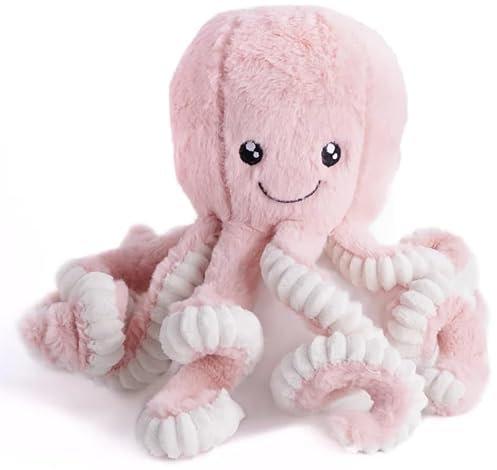 Gustaw Grand Ours en Peluche XXL Pieuvre - Peluche Géante, Grand Nounours XXL, Teddy Bear Grand Ourson - Peluche Idéal comme Cadeau, Peluche Ourson Géant en Peluche (Rose, 80cm)