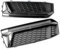 LVVBU Auto Front Kühlergrill für Audi A4 S4 S-Line B9 2016 2017 2018 Front Stoßstange Radiator Grille Ersatzzubehör