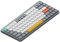 TRyYCB Low Profile 75 Percent Custom Mechanical Keyboard With Bluetooth And 2.4G Wireless Switches RGB Compatible Design(Grey)