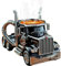 Tasse à café en forme de camion fabriquée à la main | Tasse à café semi-camion | Tasse à thé amusante en forme de camion | Tasses en forme de voiture pour café, amateurs de camions, boissons chaudes