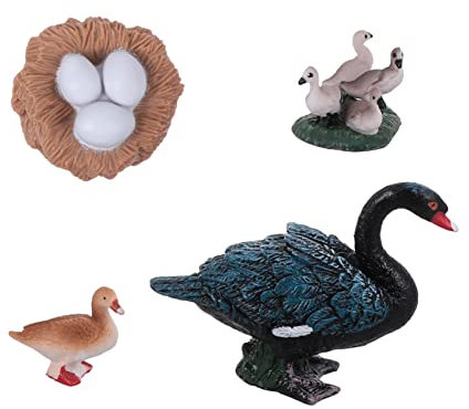 ifundom 1 Ensemble Toys des Animaux à Colle Enfants Vie Jouets Animaux simulés Cycle Aides à l'enseignement modèles Animaux décors de Jardin Accessoires Photo Plastique