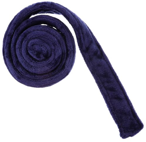 Ipetboom Navy Flannel Dressing Gown Belt with Softness and Easy Pairing Features, Replacement Bathrobe Waist Belt for Women's Hotel Bathrobe, Comfortable and Sturdy
