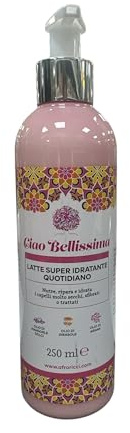 Ciao Bellissima Latte Super Idratante, Feuchtigkeitsspendende Haarmilch, 250 ml, für trockenes und sprödes Haar