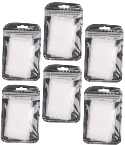 Selbstgemacht Nagelverlängerungsfasern Glasfaser 60 Stück Weiß