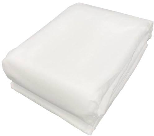 Gartenpflanzen-Vlies, 30g/m², 2m x 10m, Schweres Wintervlies für Pflanzen, Frostschutz-Gewebe für Pflanzen, Schutz vor Vögeln und Insekten(1m x 10m)