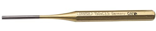 Draper 51679 119 Expert Octagonal Parallel Pin Punch, 3.5mm x 150mm