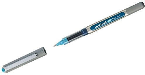 Tintenroller uni-ball® eye fine Strich: ca. 0,4 mm Schreibfarbe: hellblau
