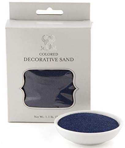 Weddingstar Sand Decorative for Vases Navy Blue 500 Gram Pack
