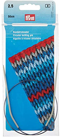 Prym 211216 Rundstricknadeln ALU 50 cm 2,50 mm grau