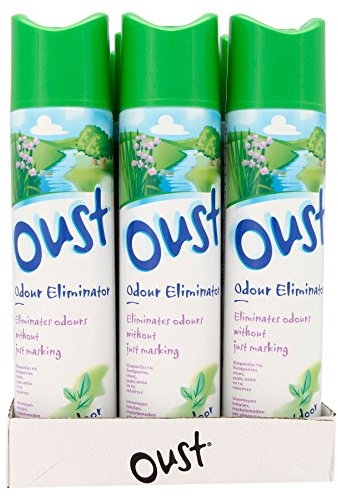 12 x Oust® Odour Eliminator Outdoor Scent 300ml