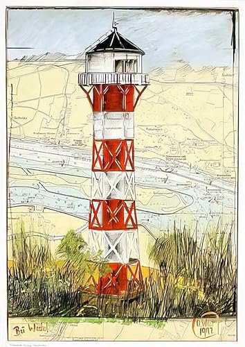 Kunstdruck/Poster: Ole West Mit Farnkraut - hochwertiger Druck, Bild, Kunstposter, 21x29 cm