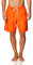 Amazon Essentials Shorts da Bagno da 23cm con Fodera Interna in Rete, Tasche, Chiusura con Coulisse Uomo, Arancione, M
