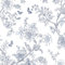 Norwall Fh37539 Papillon en toile papier peint Brique, Bleu clair, bleu, bleu marine