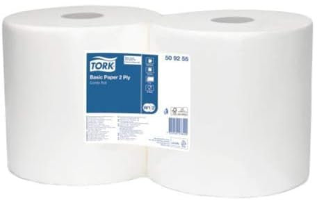 cubex professional Tork Basic Paper 2 PLY, Weiß, One