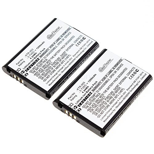 cellePhone Akku Li-Ion kompatibel mit Nintendo New 3DS NN3DS (Ersatz für KTR-003) - 2er Set