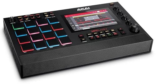Akai Professional MPC Live II – Battery Powered Drum Machine, Sampler and Beat Maker With Speakers, Drum Pads, Synth Engines, Touch Display, and Native Instruments Integration