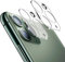 PHONILLICO Protection Caméra pour iPhone 11 Pro/iPhone 11 Pro Max [Lot de 2] Verre Trempe Intégral Lentille Appareil Photo Arrière Film Protection Anti Rayure