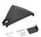 Yosoo Health Gear Trimmer Plastic Guard, Black Strimmer Guard with 1inch 25mm Cover, Grass Trimmer Guard Proctection Cover Replacement for 25mm Weed Eater, Weed Wacker Guard for Curved Shaft Trimmer