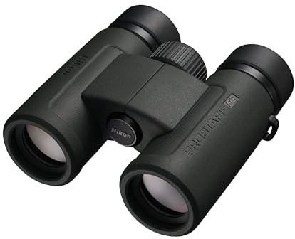 Nikon PROSTAFF P3 8x30 Binocular | Waterproof, fogproof, Rubber-Armored Compact Binocular, Wide Field of View & Long Eye Relief | Official Nikon USA Model