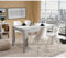 MerkaHome - Mesa Comedor Fija Cemento y Blanco 135x80 cm Limens
