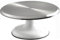 Yizish Tortenplatte Drehbar aus Aluminiumlegierung 30,5 cm, Tortenständer drehbarer Kuchen-Drehteller, Dekorationssets zum Backen, Gebäck und Cupcakes (Weiß)
